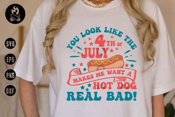 4th of July Hot Dog SVG Review